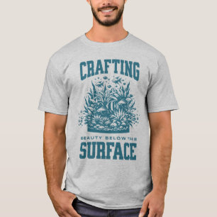 Crafting Beauty Aquascaping Vis houden Aquarium T-shirt