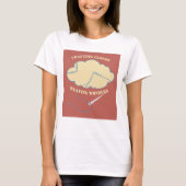 Crafting Clouds Weaving Wonders T-shirt (Voorkant)