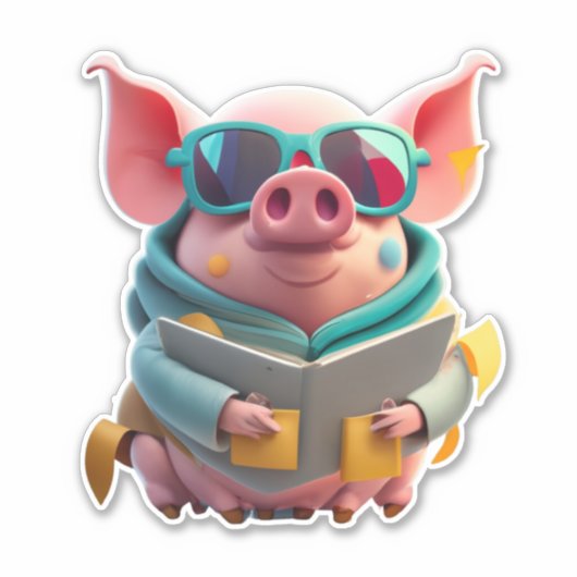 Crafting Joy De Varken Stickers Ervaring (Voorkant)