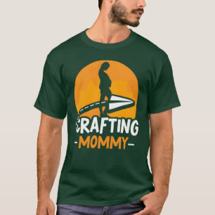 Crafting Mama Craft Mama Hobbyist Moederfamilie T-shirt