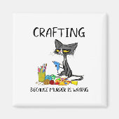 Crafting omdat de moord verkeerd is en kat maakt magneet (Voorkant)