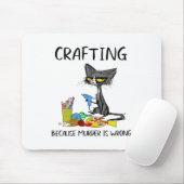 Crafting omdat de moord verkeerd is en kat maakt muismat (Met muis)