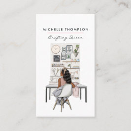 Crafting Queen Crafter Visitekaartje