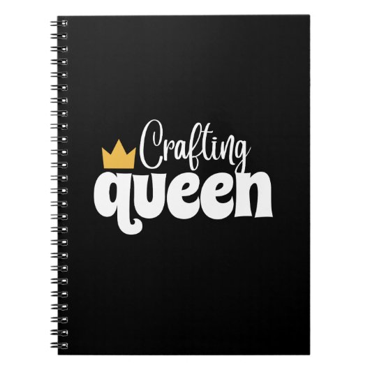 CRAFTING QUEEN NOTITIEBOEK (Voorkant)