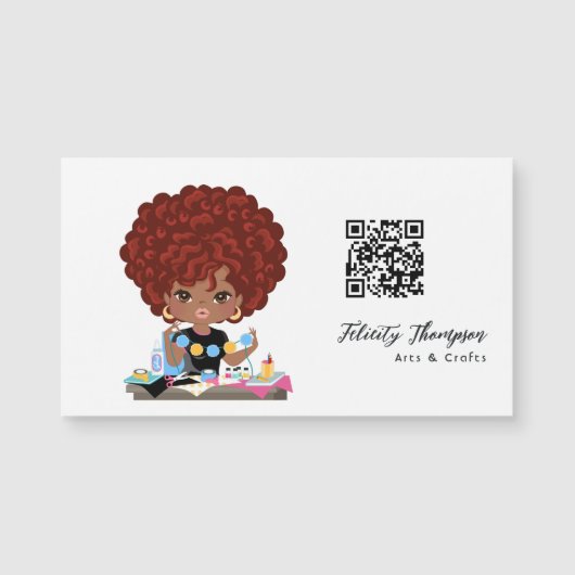 Crafting Queen QR-code (Voorkant)