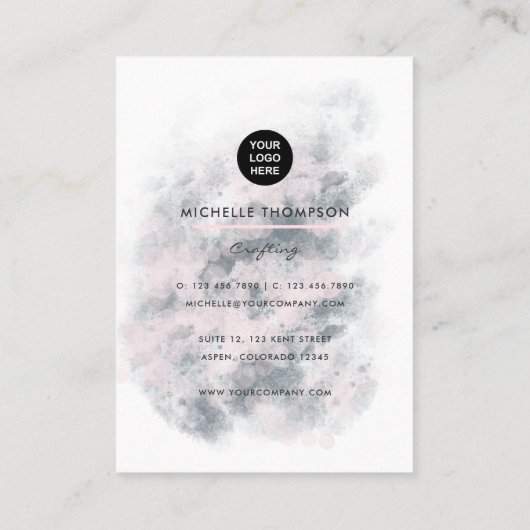 Crafting Queen Visitekaartje (Achterkant)