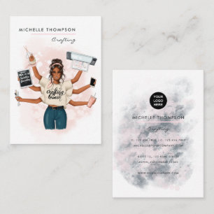 Crafting Queen Visitekaartje