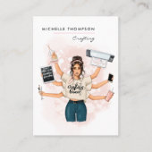 Crafting Queen Visitekaartje (Voorkant)