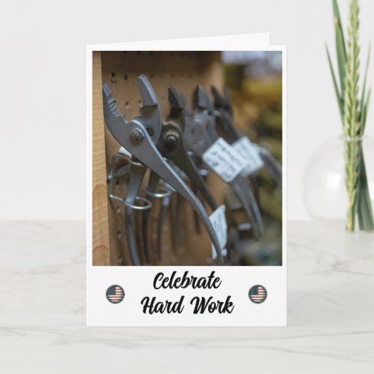 Crafting Succes Dag van de Arbeid Kaart (Voorkant)