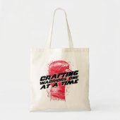 Crafting Warriors, stap voor stap Tote Bag (Voorkant)