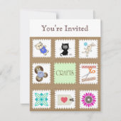 Crafts, je bent uitgenodigd kaart (Voorkant)