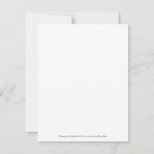 Crafts, je bent uitgenodigd kaart (Achterkant)