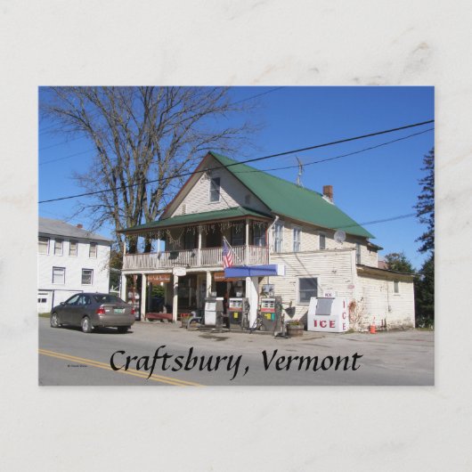 Craftsbury, Vermont Briefkaart (Voorkant)