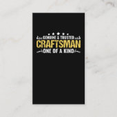 Craftsman Dad Funny Handyman Visitekaartje (Voorkant)