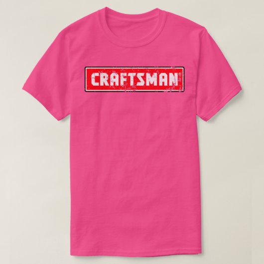 Craftsman Distress T-shirt (Design voorkant)