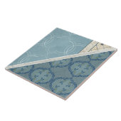 Craftsman Era Arabesque  Collage RIGHT Tegeltje (Zijkant)