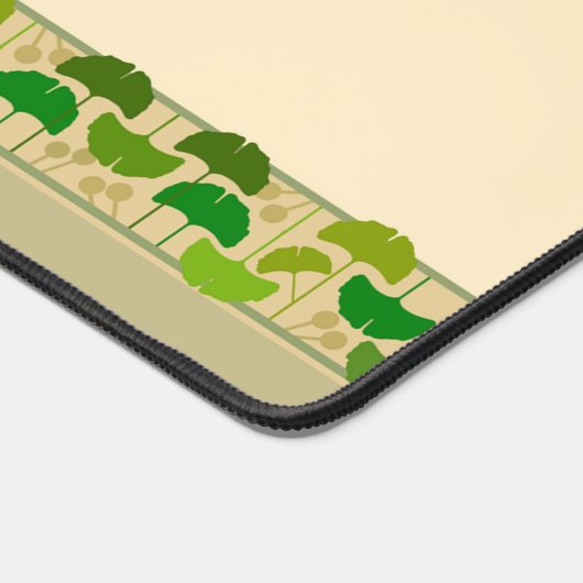 Craftsman Style Ginkgo Leaves Bureaumat (Hoek)