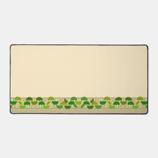 Craftsman Style Ginkgo Leaves Bureaumat (Voorkant)