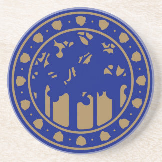 Craftsman Style Trees Zandsteen Onderzetter