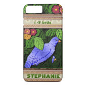 Craftsman Vogels - Gepersonaliseerd Case-Mate iPhone Case (Achterkant)
