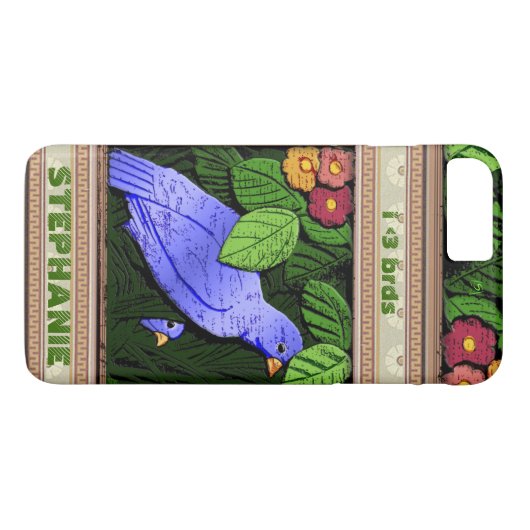 Craftsman Vogels - Gepersonaliseerd Case-Mate iPhone Case (Achterkant (Horizontaal))