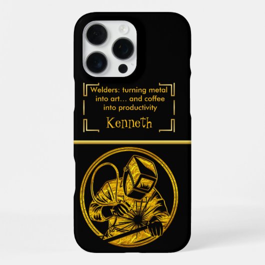 Craftsman's Radiant Touch iPhone Hoesje (Achterkant)