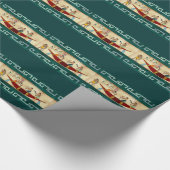 Craftsmanship Egyptische Folk Art Cadeaupapier (Hoek)