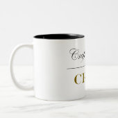 Craftsmanship Over Crap (15 oz) Tweekleurige Koffiemok (Links)