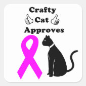Crafty Cat BCA Sticker (Voorkant)