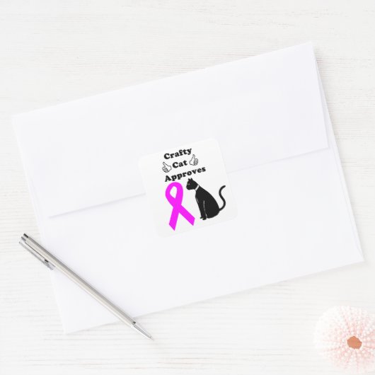 Crafty Cat BCA Sticker (Envelop)
