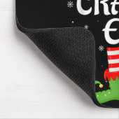 Crafty Elf Kerstfamilie Matching Elf Squad Kerst Muismat (Hoek)