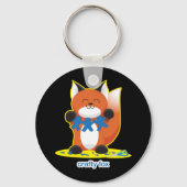 Crafty Fox Sleutelhanger (Voorkant)