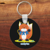 Crafty Fox Sleutelhanger (Voorkant)