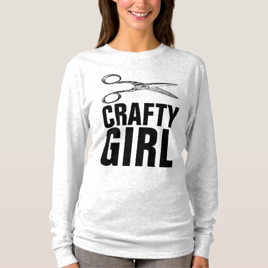 CRAFTY GIRL T-Shirts (Voorkant)
