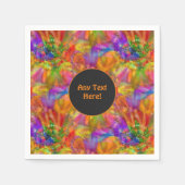 Crafty Kinder rommelige plezier met uw gelegenheid Servet (Voorkant)