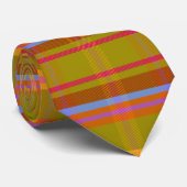 Crafty Snoep Plaid CCCETOT Stropdas (Opgerold)