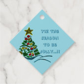 Crafty Tree Christmas Gift Label (Voorkant)