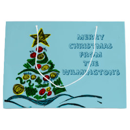 Crafty Tree Christmas Groot Cadeauzakje