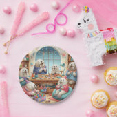 Crafty Walrus Verjaardag Bash Paper Borden Papieren Bordje (Feest)