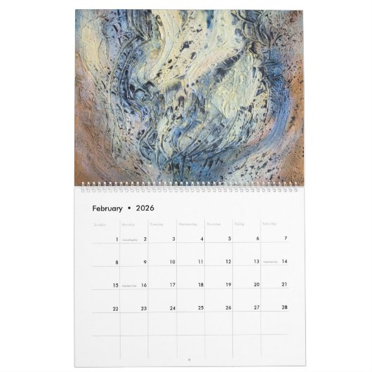 Cragged Beauty - Kunstkalender 2024 Kalender (Feb 2026)