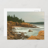 Craggy Coast, Acadia National Park, Maine Briefkaart (Voorkant / Achterkant)