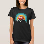 Craggy  Retro Sunset T-shirt (Voorkant)