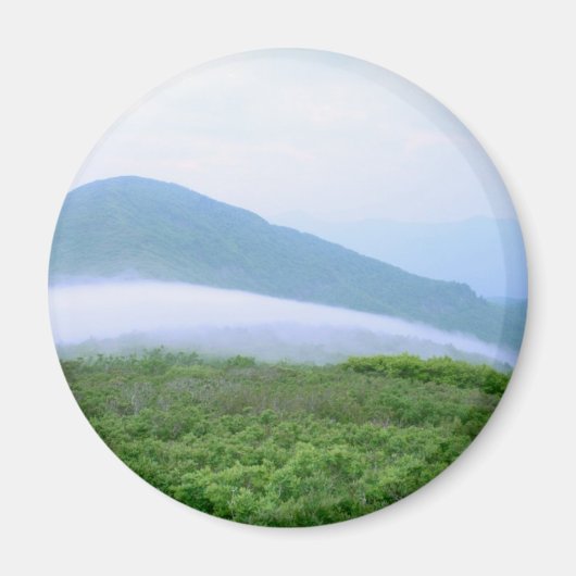 Craggy vroege ochtend Magnet (Voorkant)