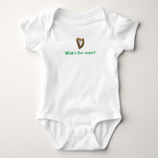Craic baby bodysuit (Voorkant)