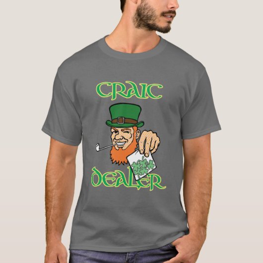 Craic Dealer Dark TShirt (Voorkant)