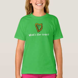 Craic kid groene tee t-shirt