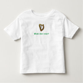 Craic toddler shirt