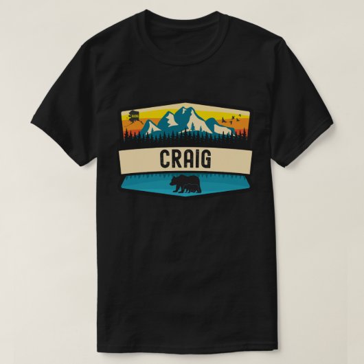 Craig, Alaska T-shirt (Design voorkant)