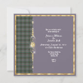 Craig Ancient Tartan Wedding Uitnodiging (Voorkant)