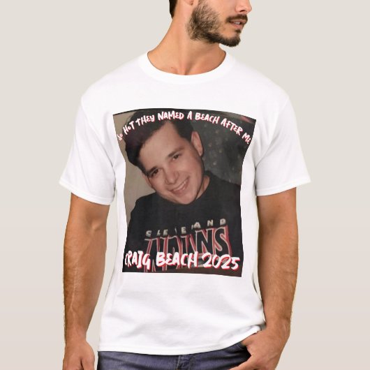 Craig Beach 2025 T-shirt (Voorkant)